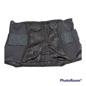 Women Corset Waist Cincher Trainer Waistband Belt Under Bust Mesh Lace
